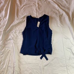 Lush blue tank top